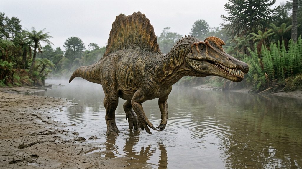 Visual for Spinosaurus mirabilis: The ‘Hell Heron’ and the Truth Behind Its Scimitar Crest